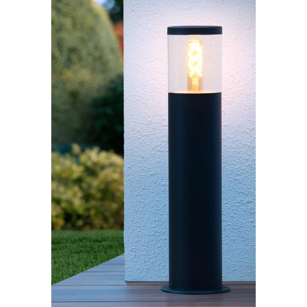 Design pedestal lamp Fedor Black Lucide 5411212144355