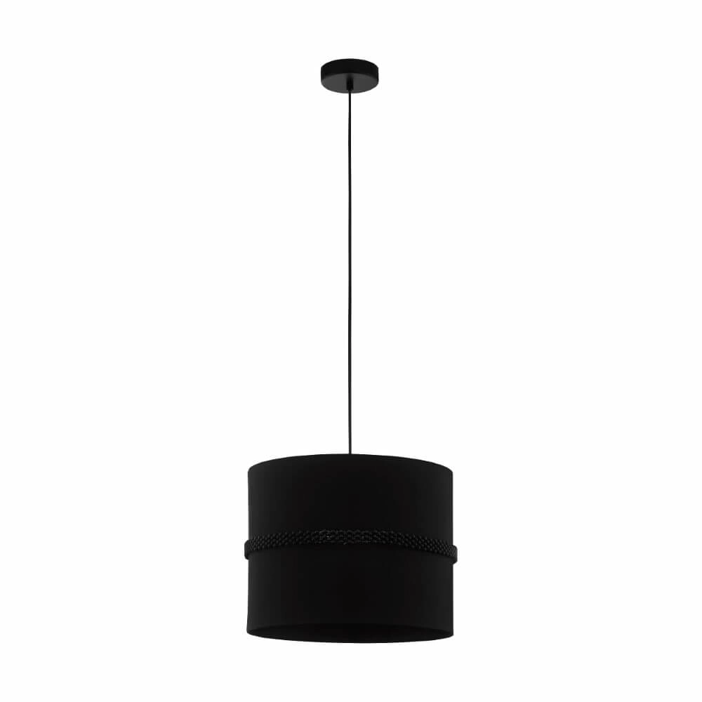Black hanging lamp Paraguaio Ø 36cm