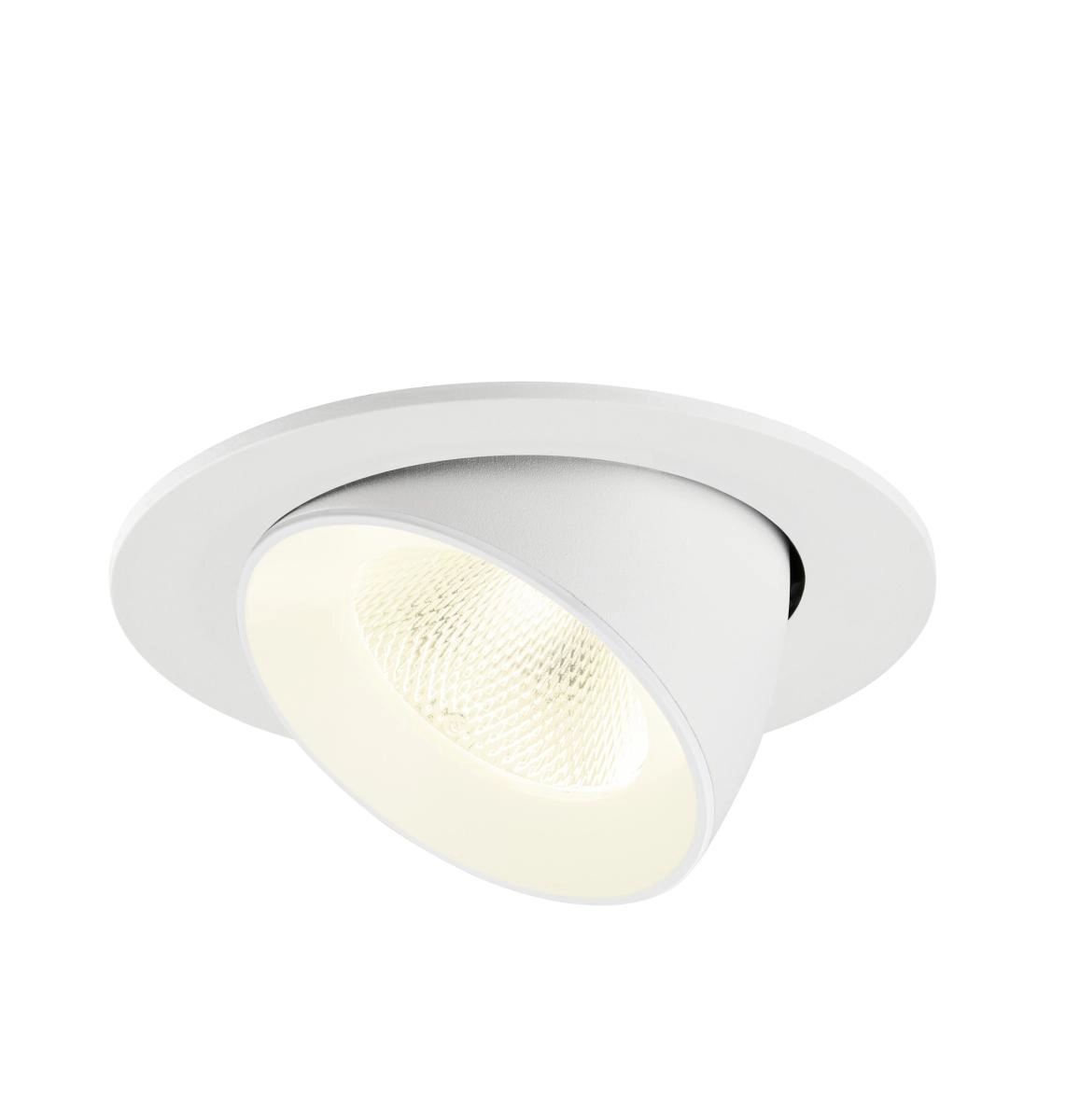 Recessed spotlight Numinos Gimble L white 4000K - 20deg SLV 4024163310055