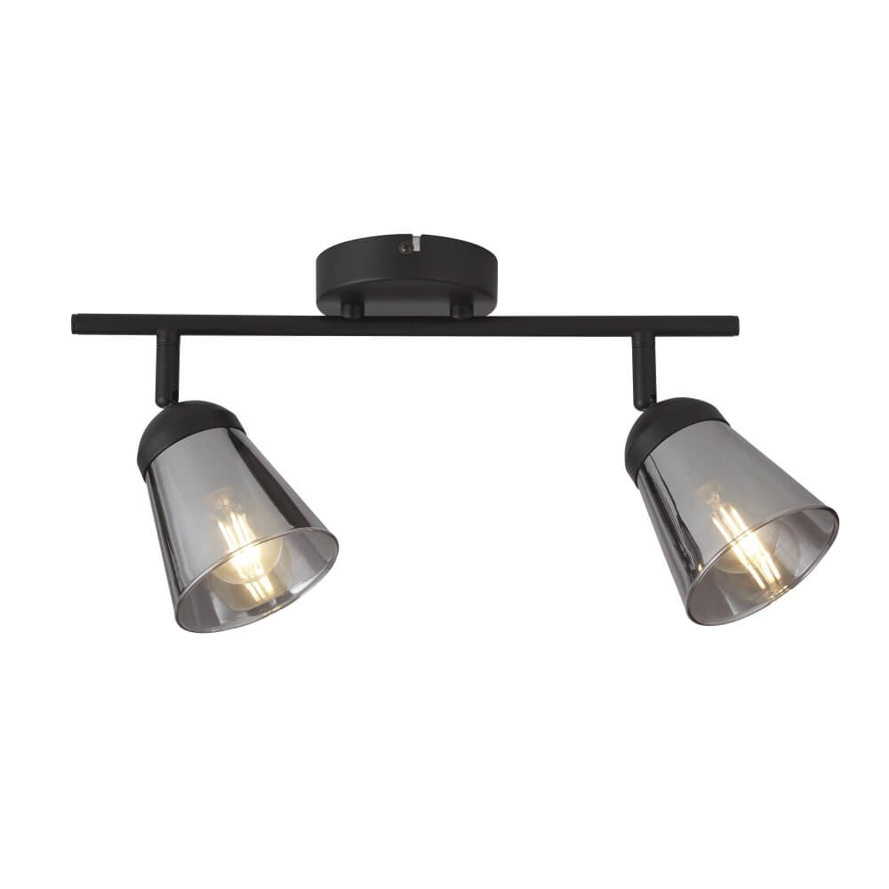 Smoke ceiling lamp Mega 2-light