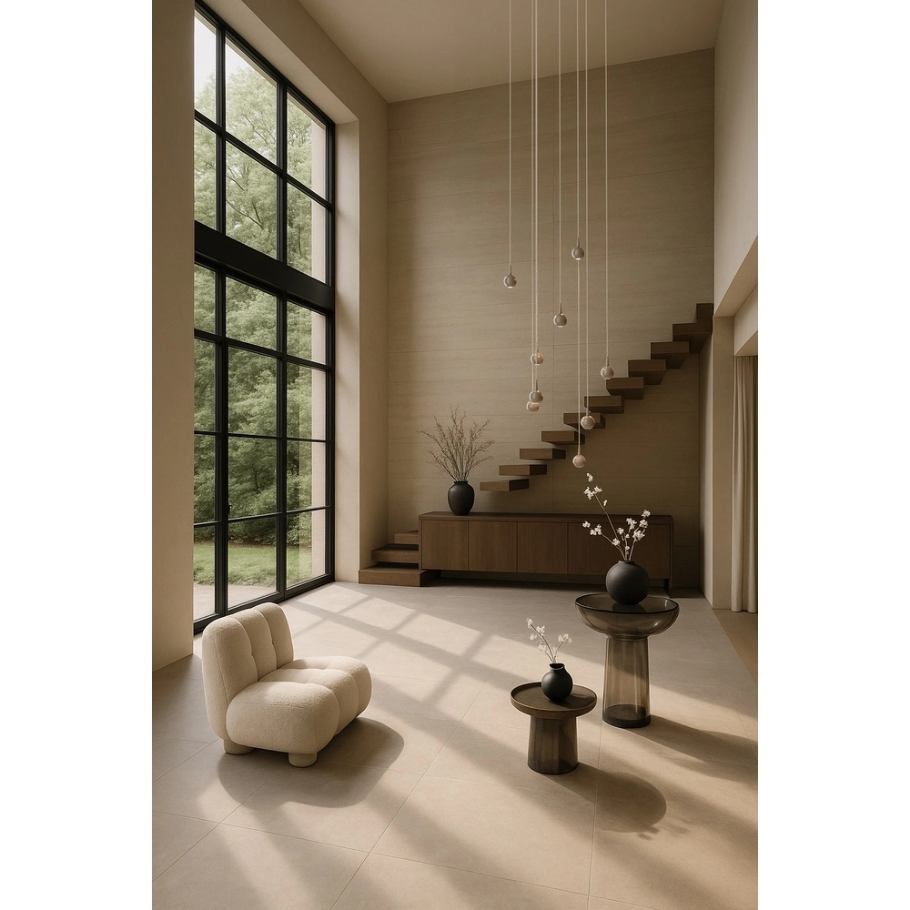 9-light pendant lamp Talana beige terra Ø 50cm DTW Masterlight 8718121399096