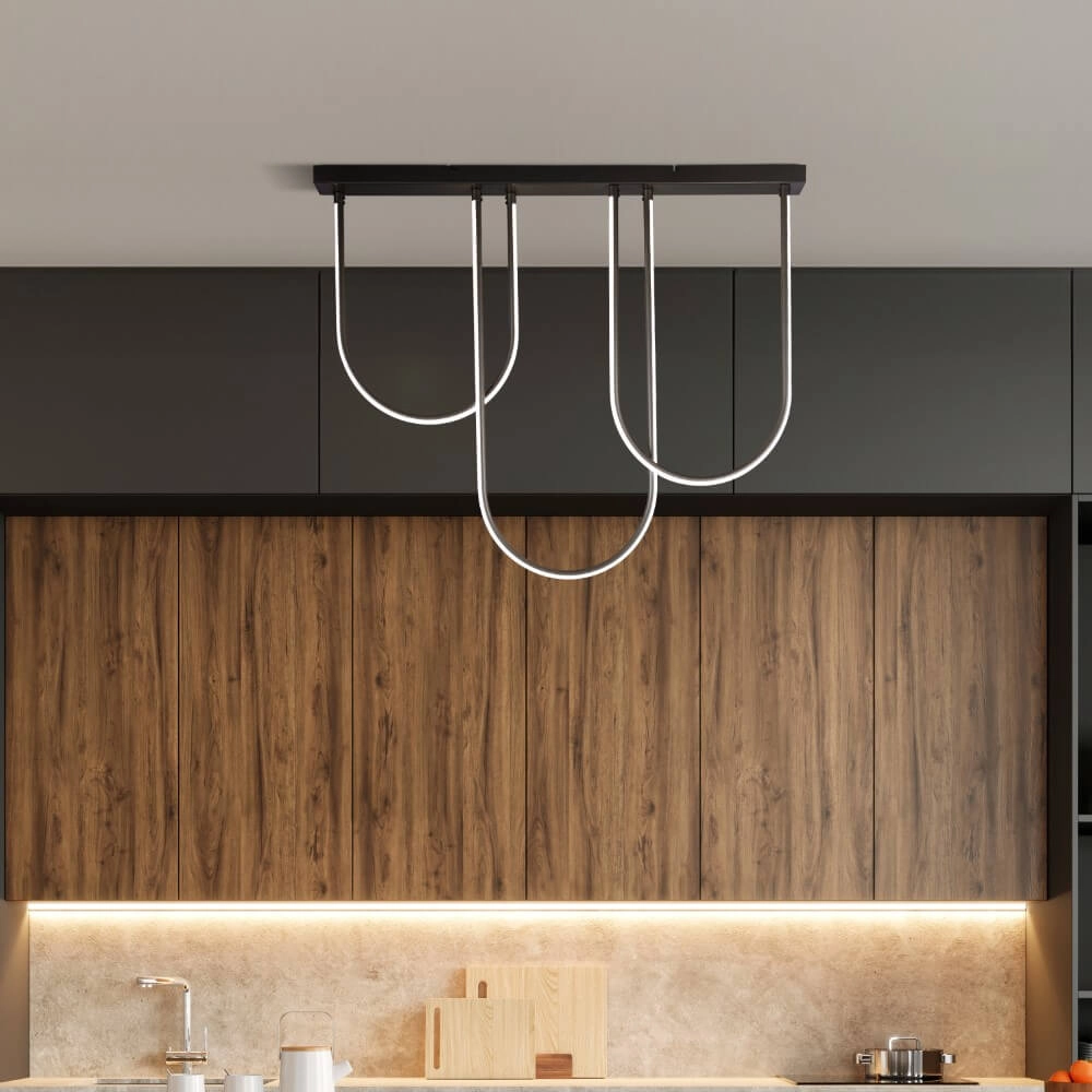 Ceiling lamp Chime black Searchlight 5053423274515