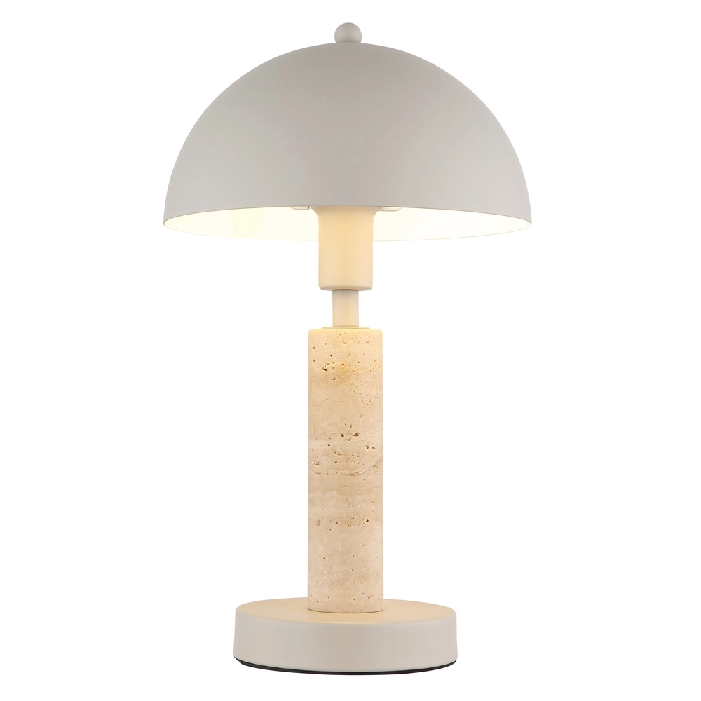 Modern floor lamp Janie sand brown