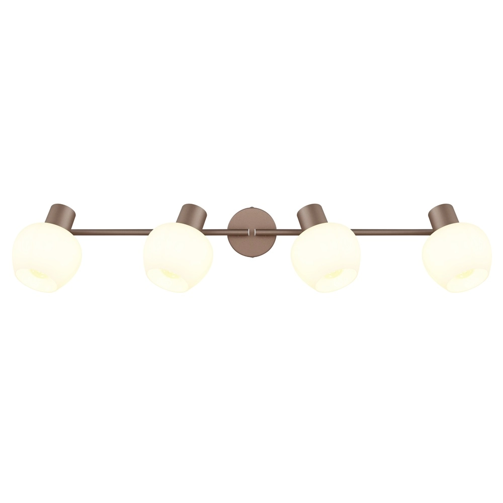 Ceiling lamp Eileen 4-light coffee brown Globo 9007371580576