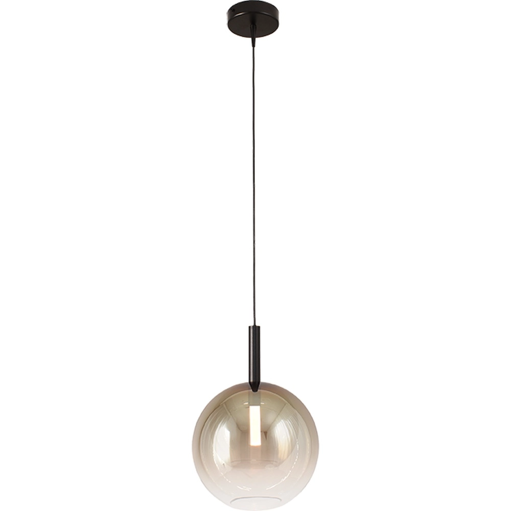 Pendant lamp Ø 24cm Lido Ball with gold-fading glass