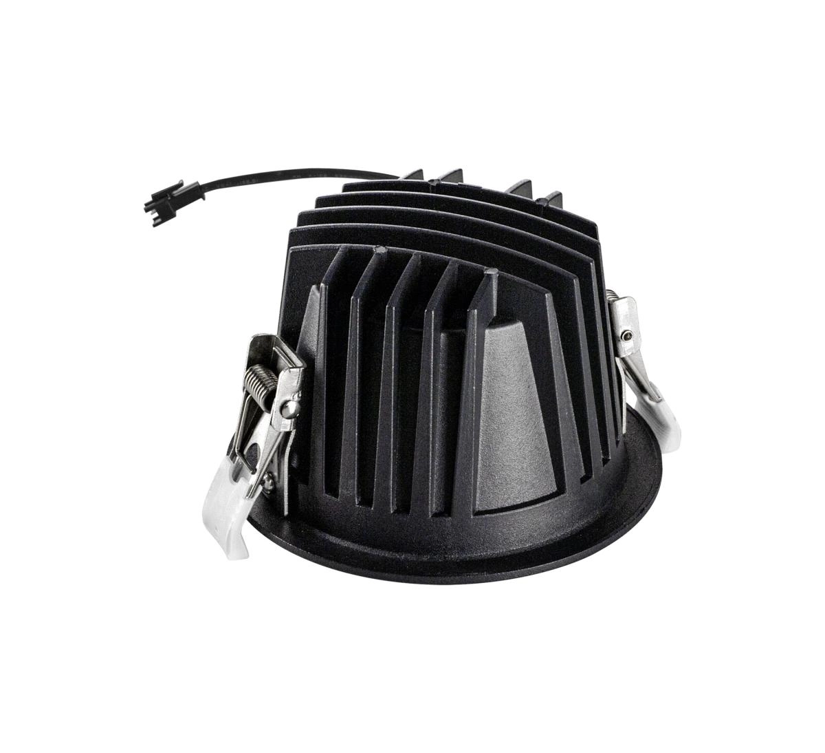 Recessed spotlight Numinos L black/chrome 3000K - 40deg SLV 4024163309752