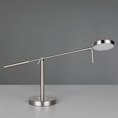 Desk lamp Monza nickel Trio 4017807693263