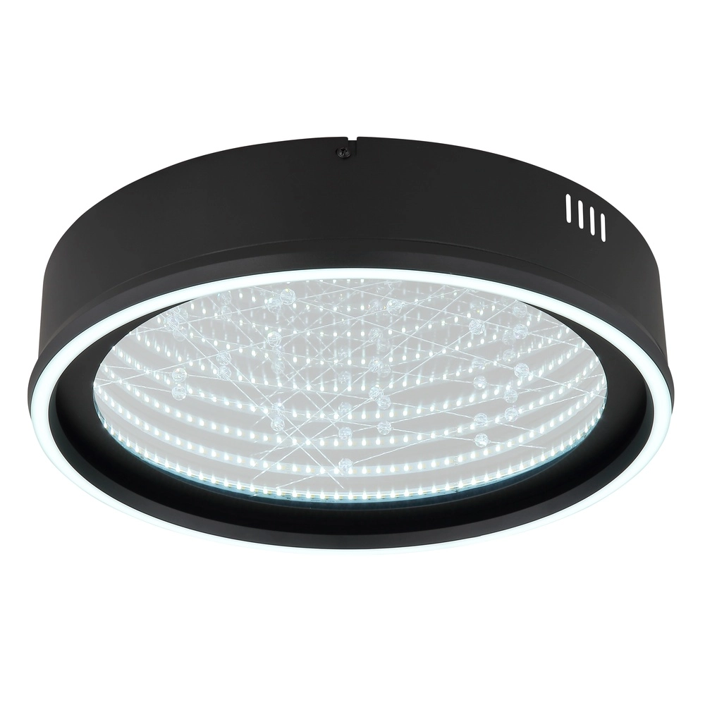 Ceiling lamp Mirrora black Ø 40cm Globo 9007371578849