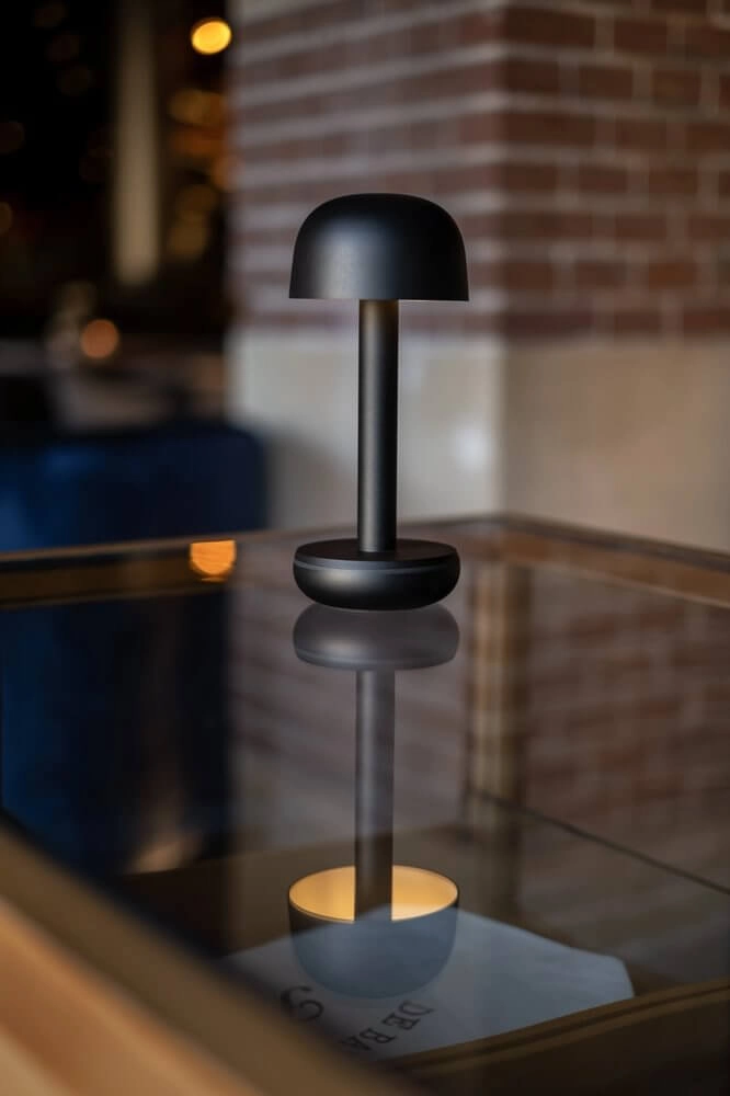 Rechargeable table lamp Two black Humble 7446023311359