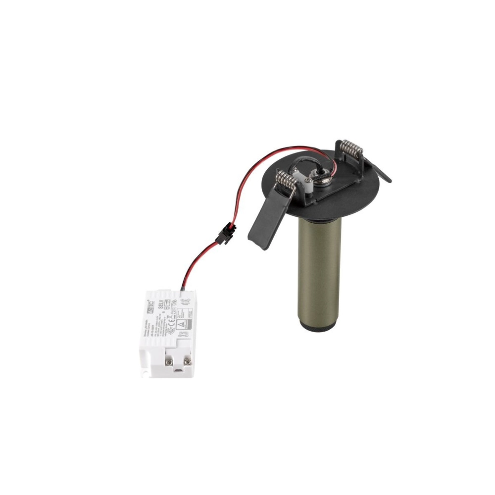 Recessed spotlight Grip! S bronze with black 2700K SLV 4024163304801