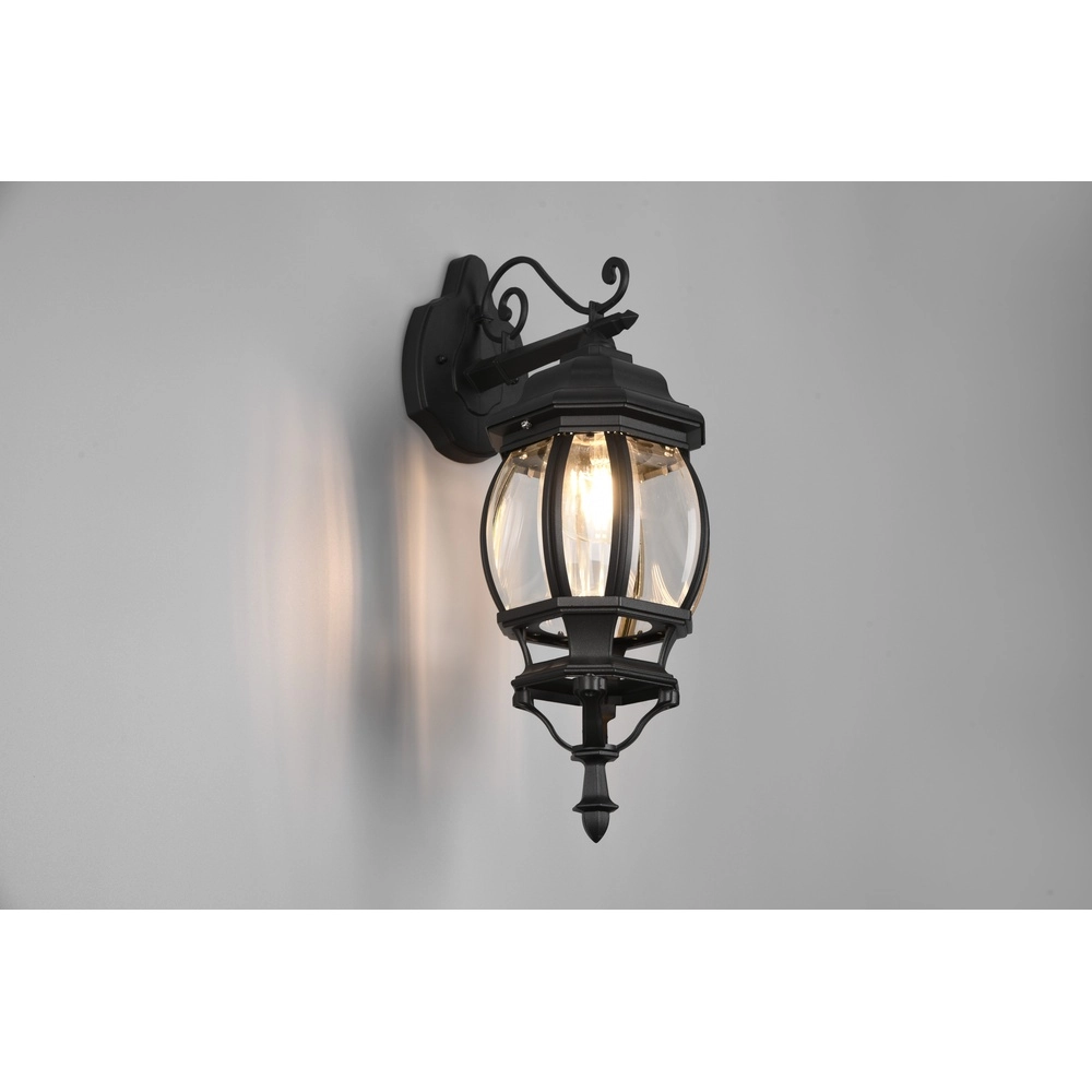 Wall lamp Elvo black Trio 4017807543810