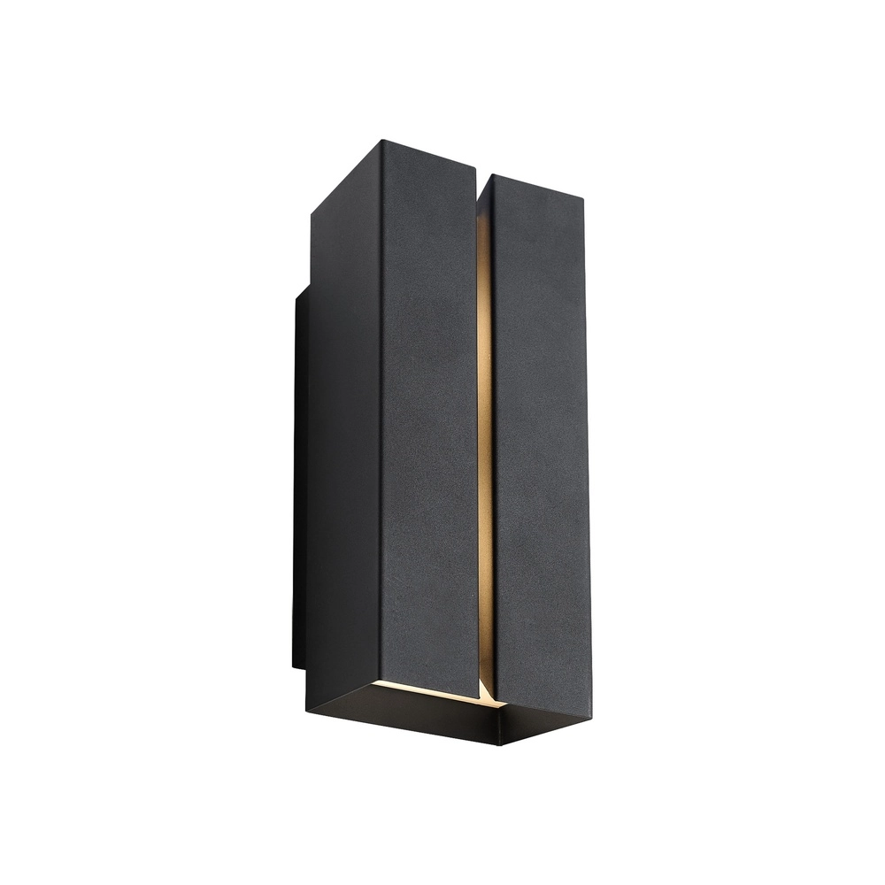 Sleek wall lamp Clarini  Black