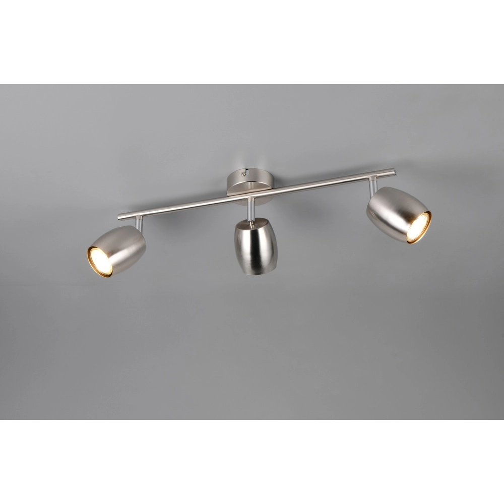 Ceiling lamp Nancy 3-light nickel Trio 4017807656985