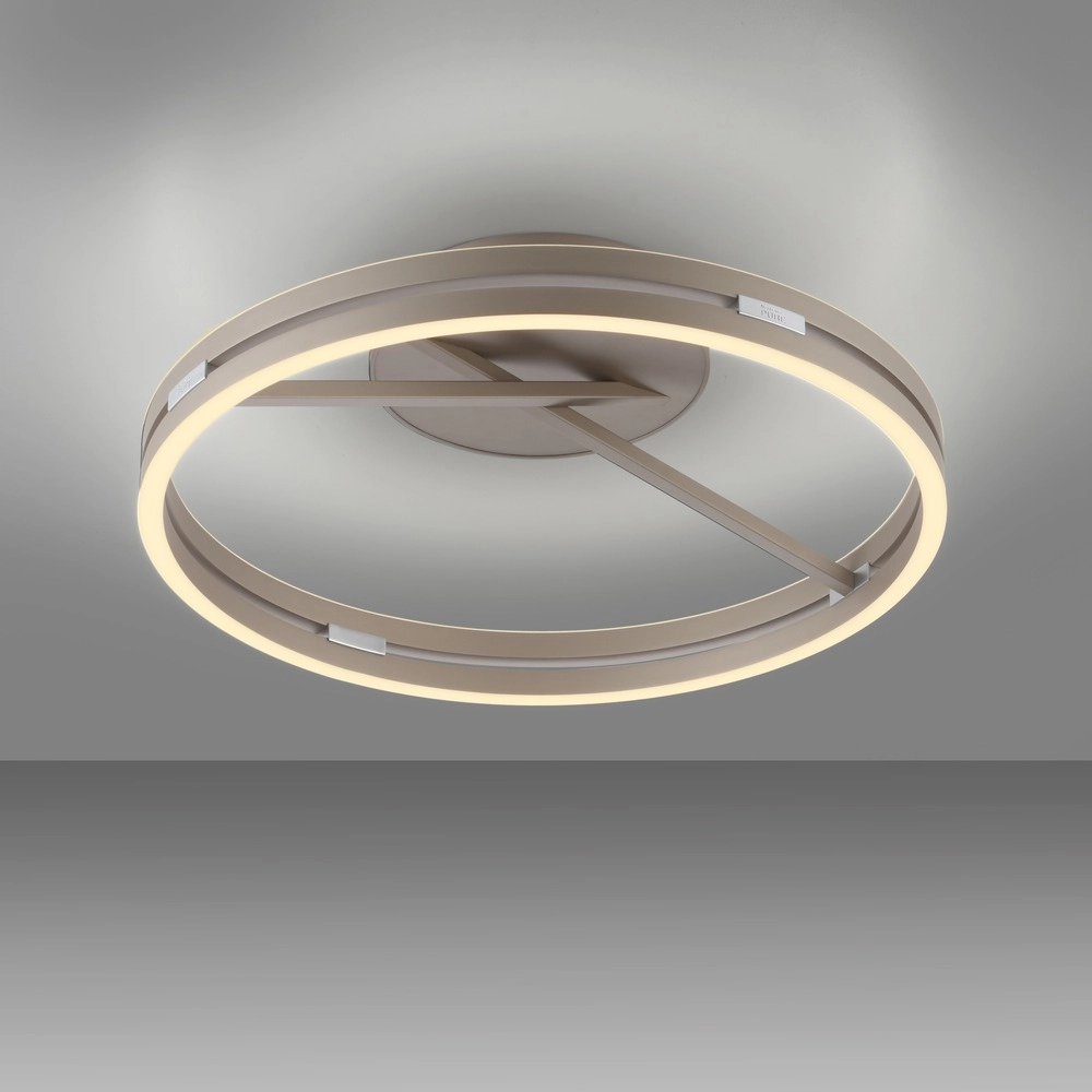 Led ceiling light Pure Loop Ø 60cm - bronce Paul Neuhaus 4012248398340