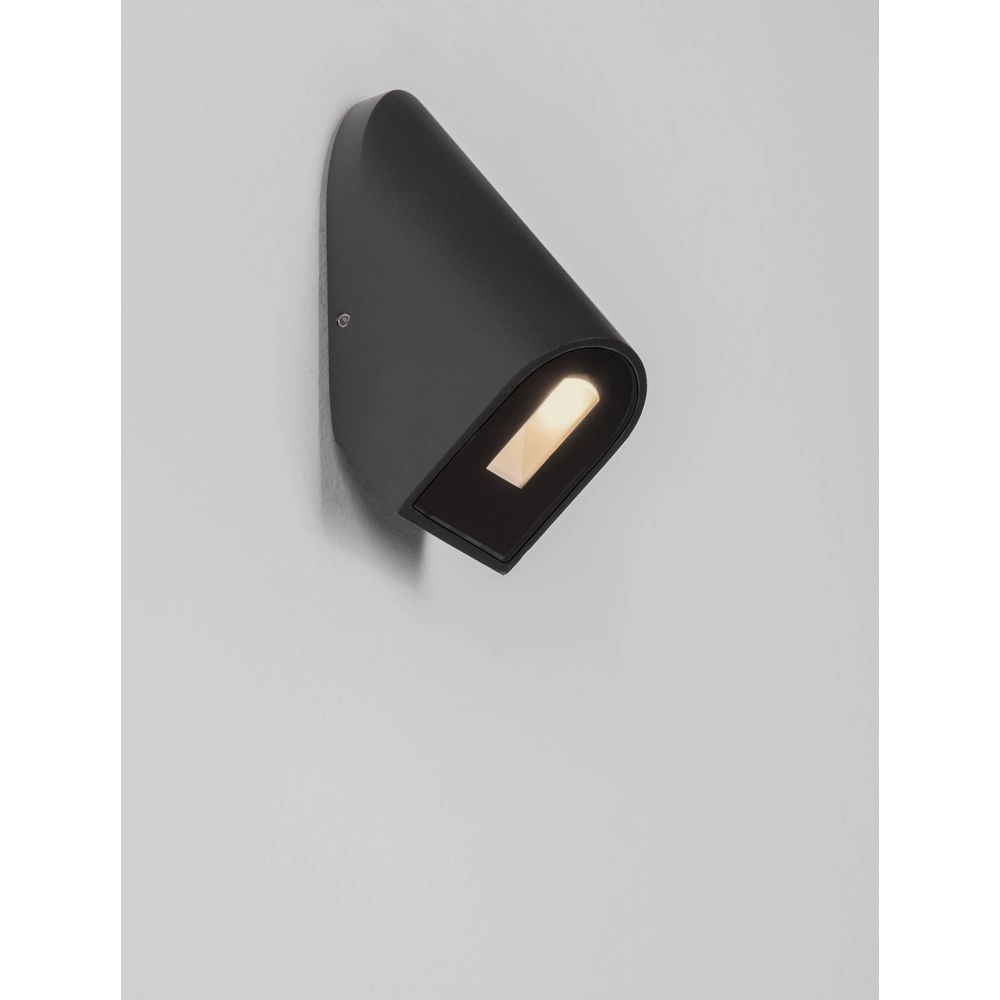 Sleek wall lamp Soren black Lyora 5212017481610