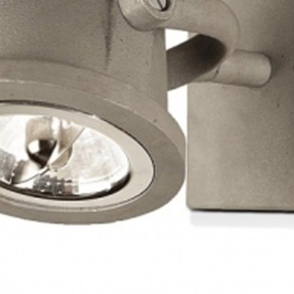 Wall spotlight outdoor industry Dos Alu grey Tierlantijn 8716803510203