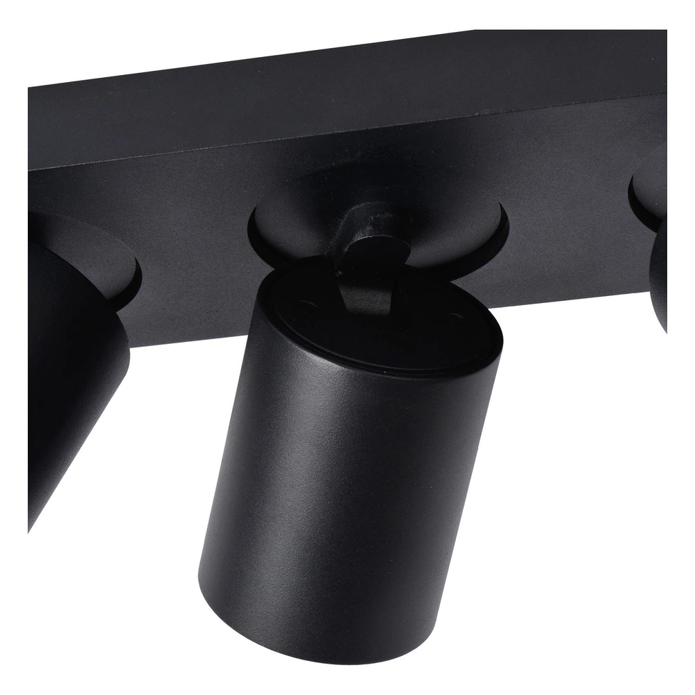 Ceiling spotlight Nigel 3-light black Lucide 5411212092571
