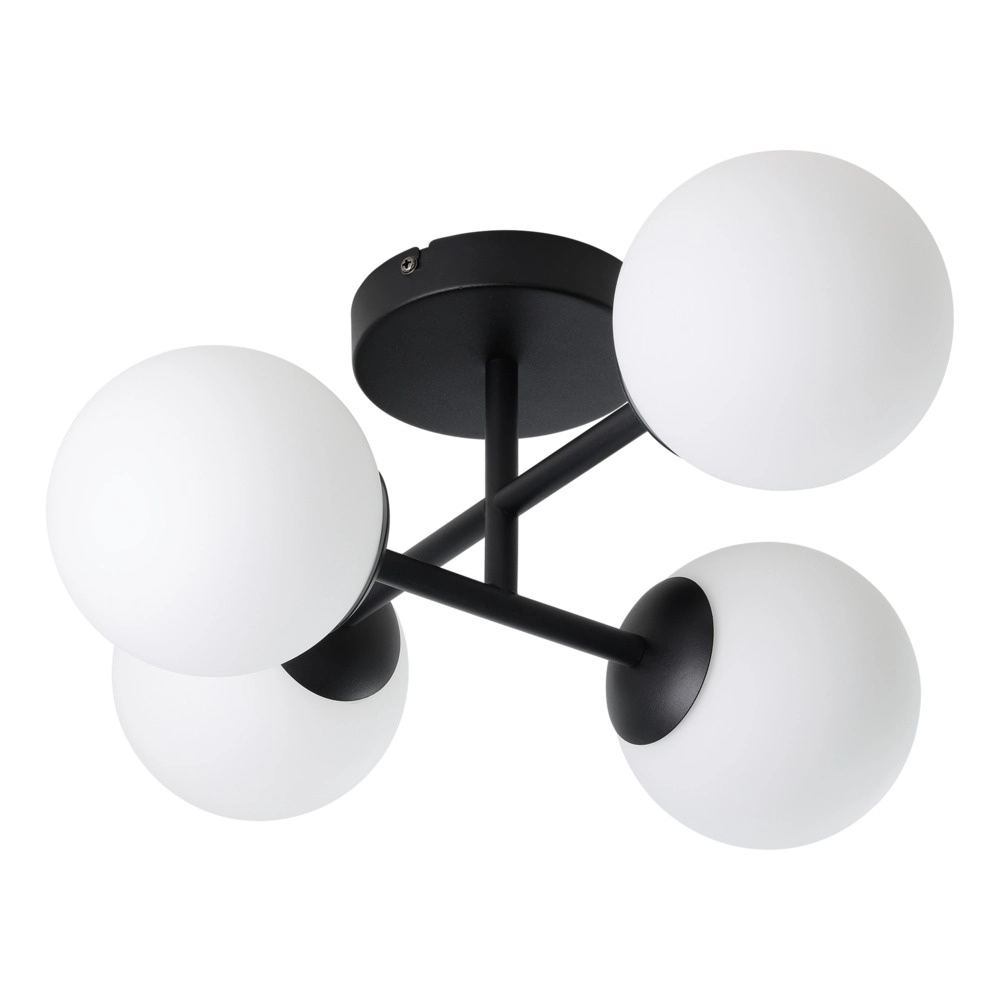 Ceiling lamp Castrovido 4-light black