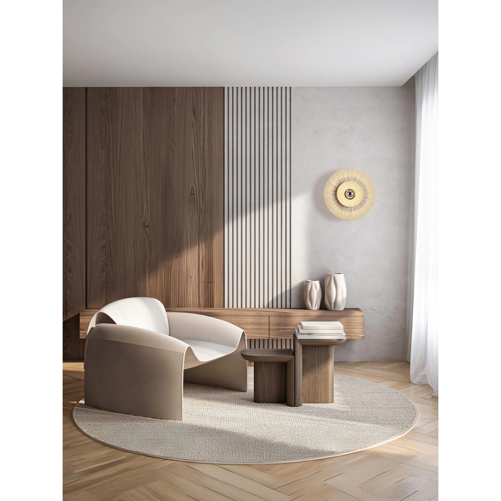 Japandi wall lamp Nora beige