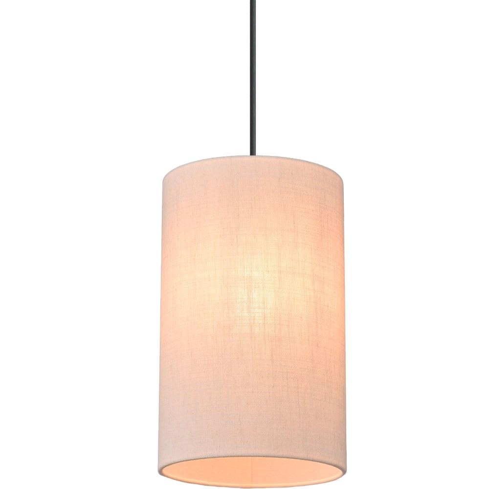 Pendant lamp Lisbourg Cocoa with off white cap Masterlight