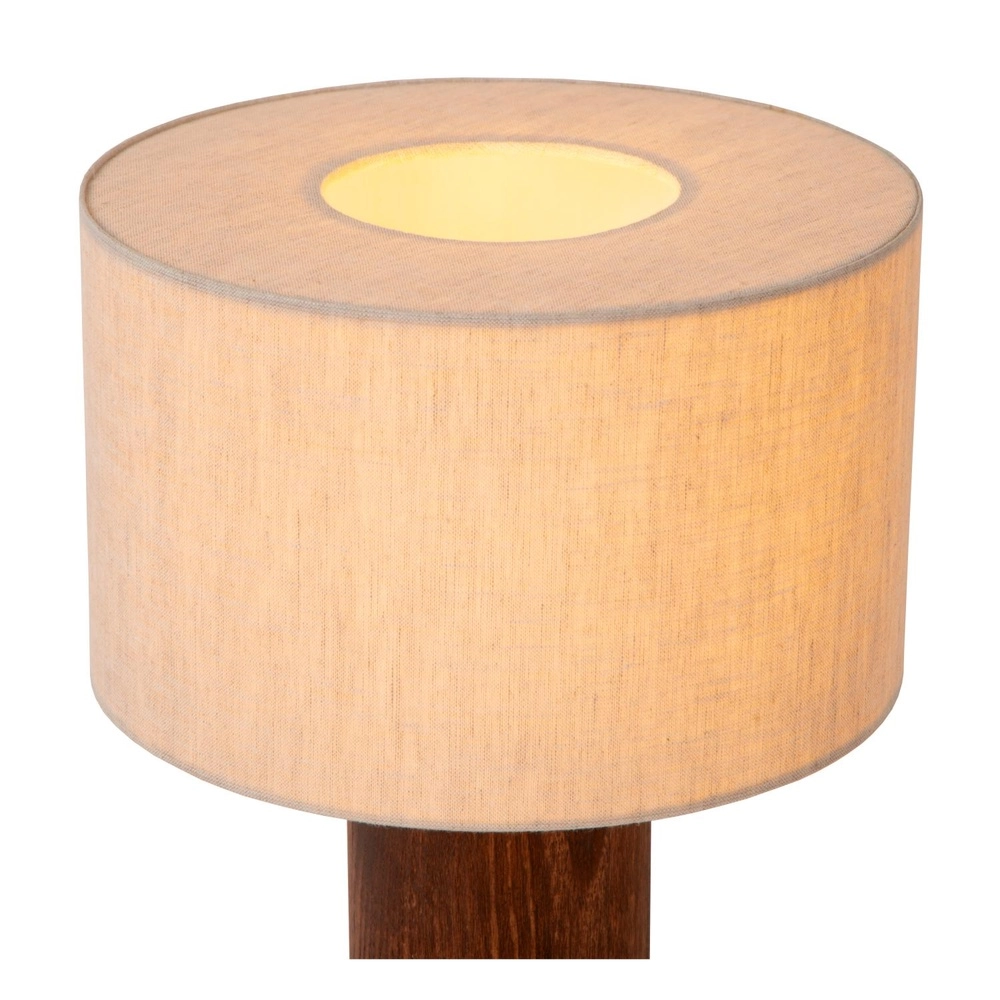 Table lamp Tachina wood E27 Lucide 5411212061515