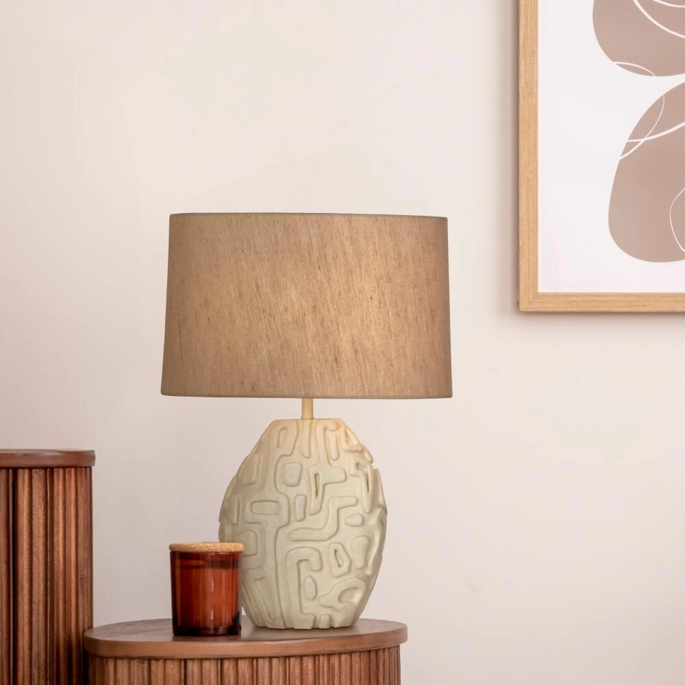Table lamp Adelaide cream Searchlight 5053423274041