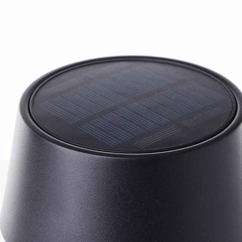 Black designer table lamp Picco on battery Brilliant 4004353437717