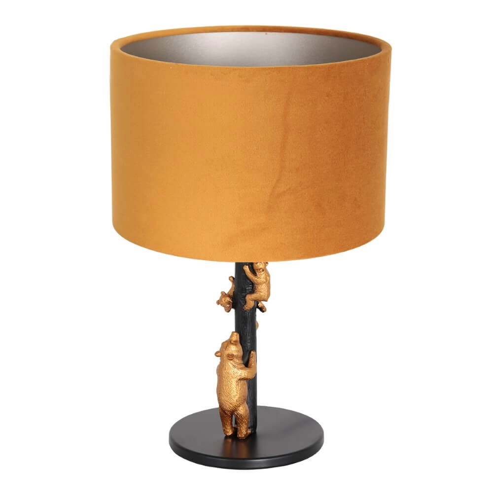 Design table lamp Animaux with gold velvet Steinhauer 8712746151916