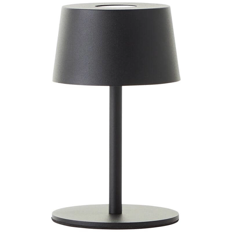 Rechargeable table lamp Jona black Brilliant 4004353449086