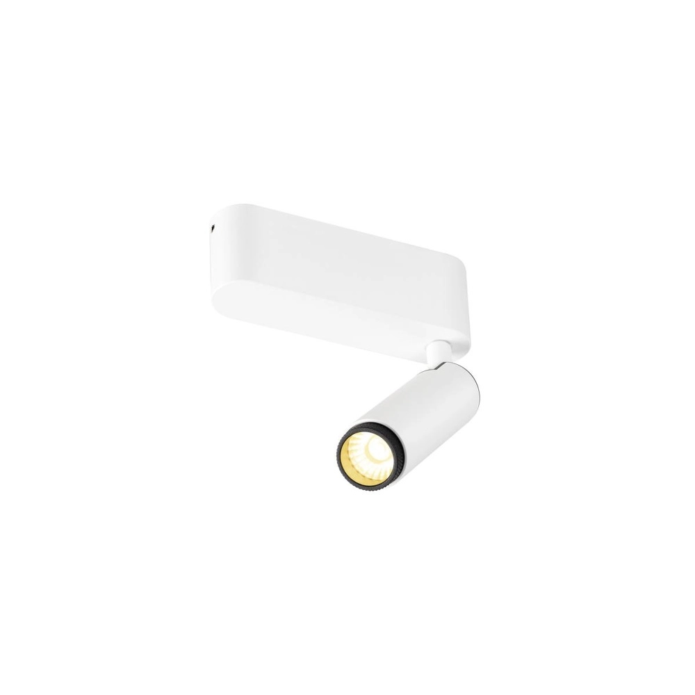 Surface-mounted spot Grip! S white with black 3000K SLV 4024163304993