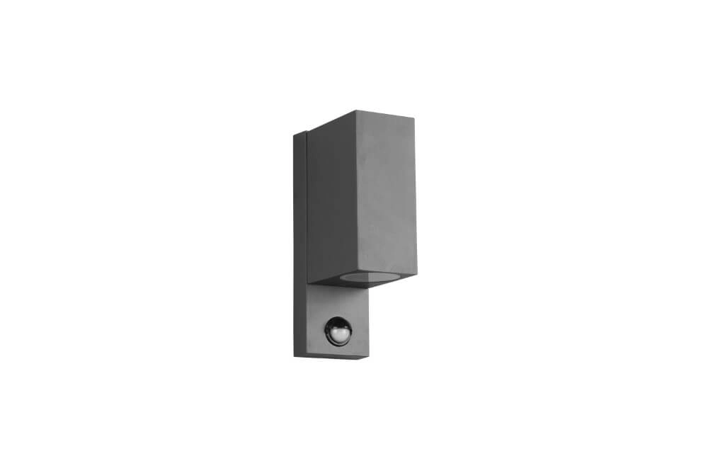 Square up-downlighter Roya with sensor