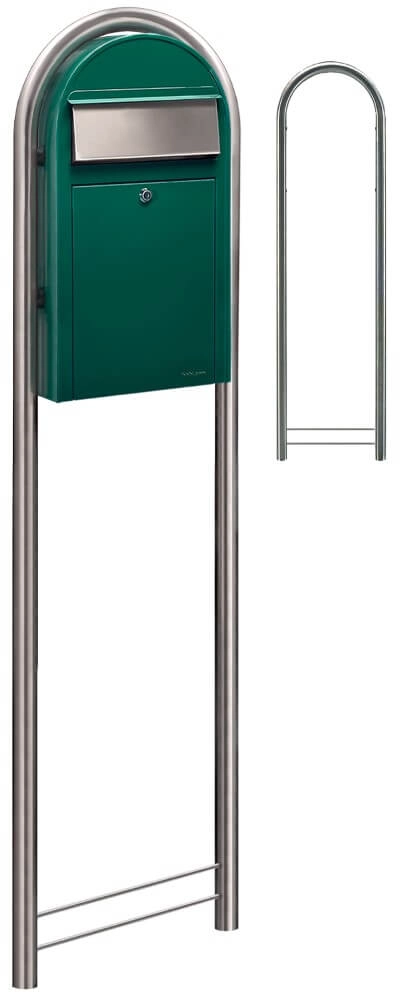 Mailbox Grande S 6005 i Dark green Bobi 6417237037251