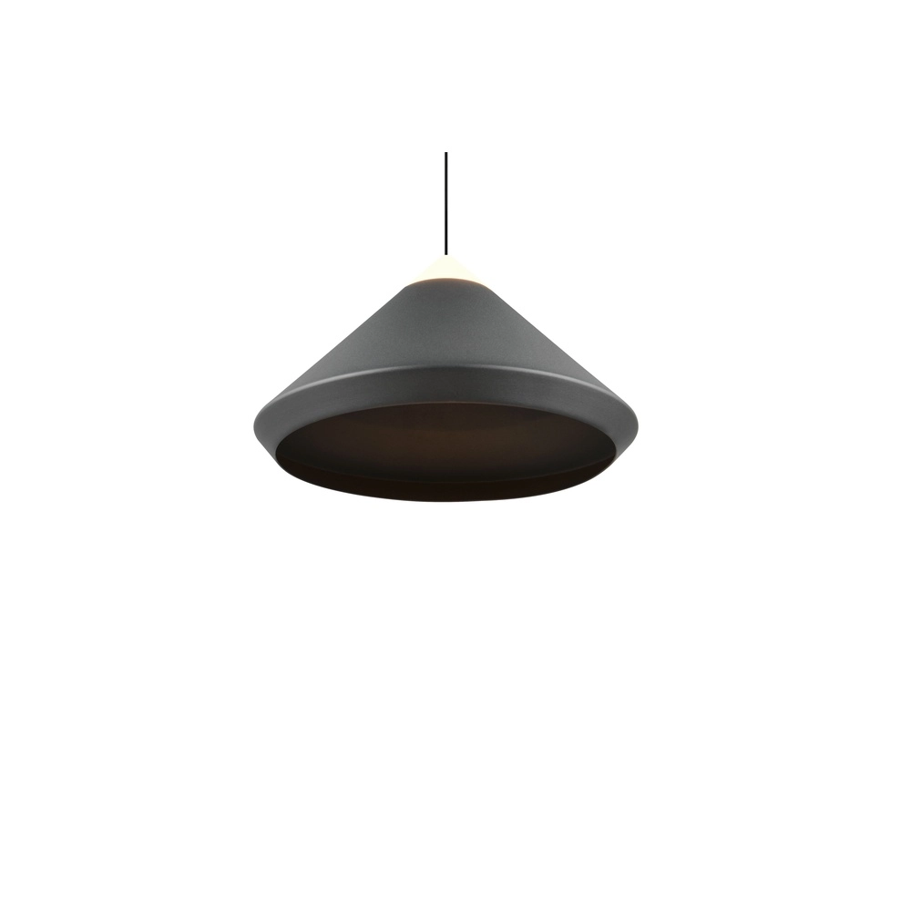 Modern pendant lamp Laguna Ø 30cm black Trio 4017807677508