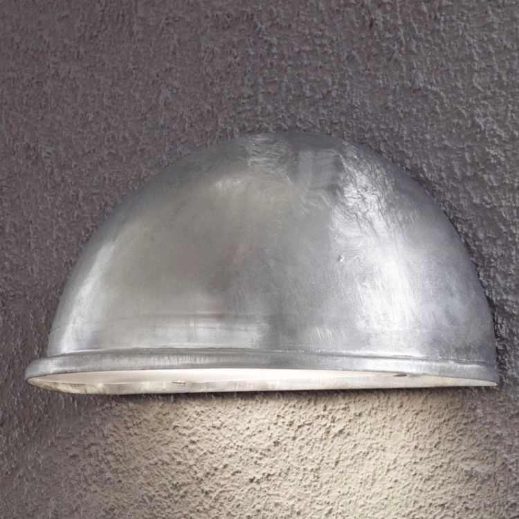 Wall lamp Torino Downlight 28cm zinc grey KonstSmide 7318307326321
