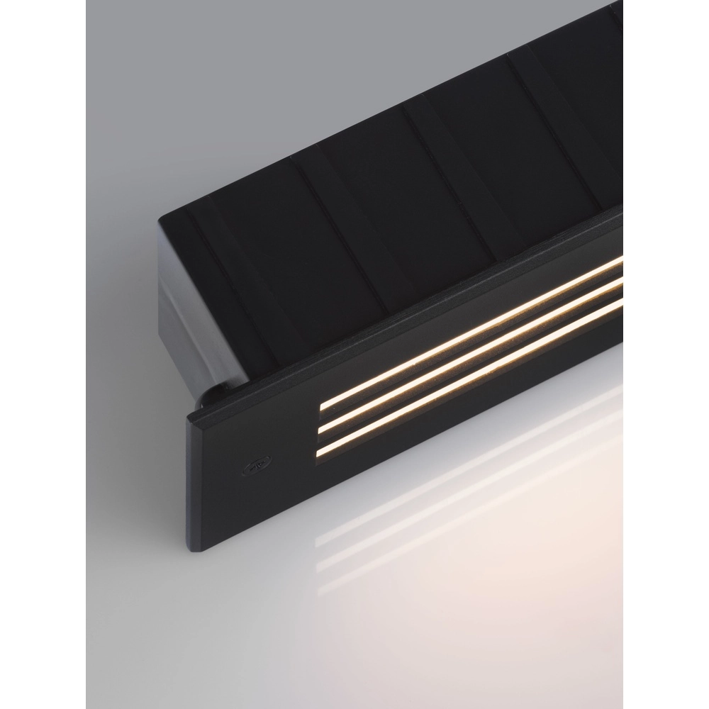 Sleek wall lamp Off 17cm with ridges Lyora 5212017453389