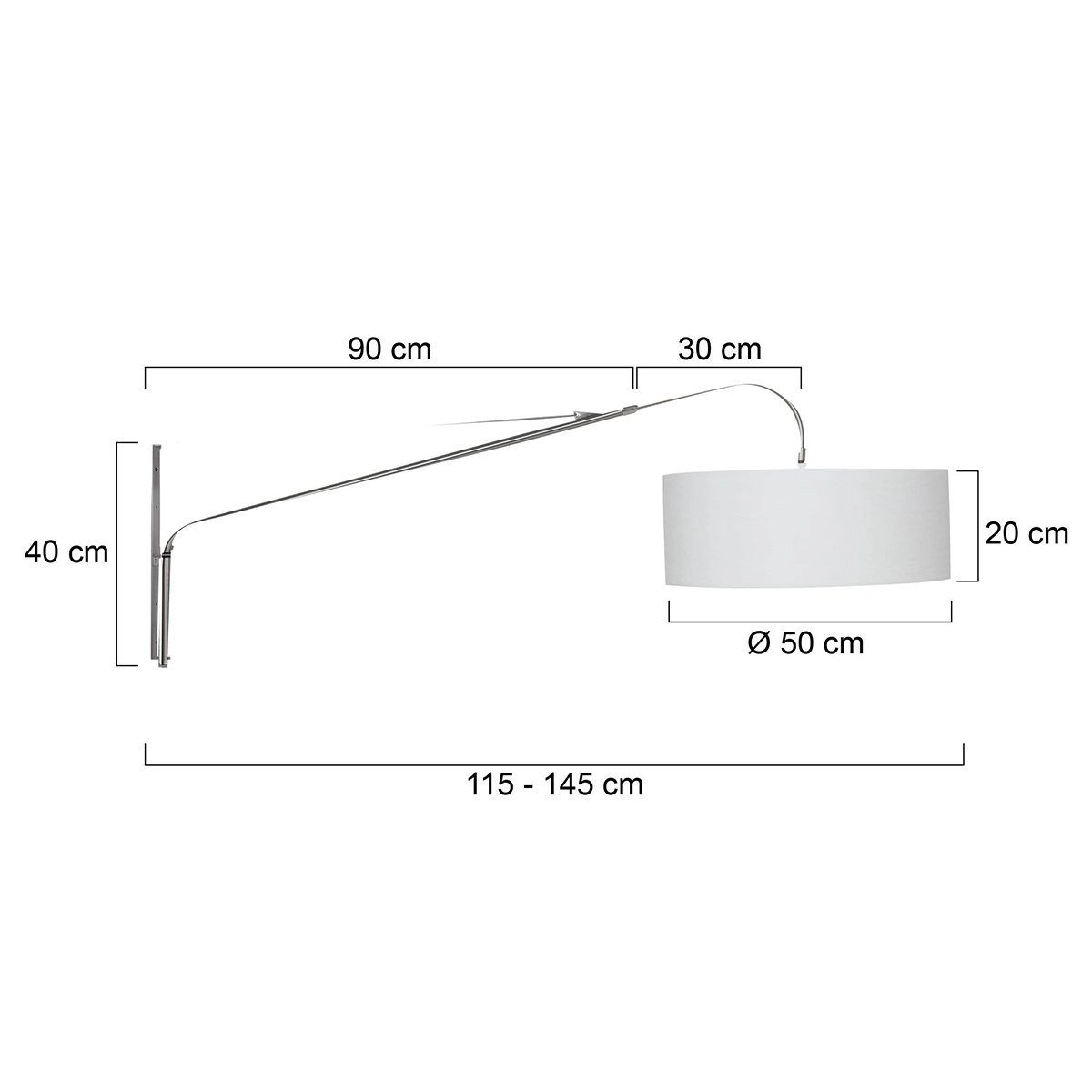 Stainless steel with white reading lamp Gramineus Steinhauer 8712746132458