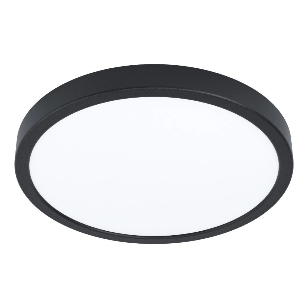 Led ceiling light Fueva 5 20w - 4000K - Ø28,5cm black