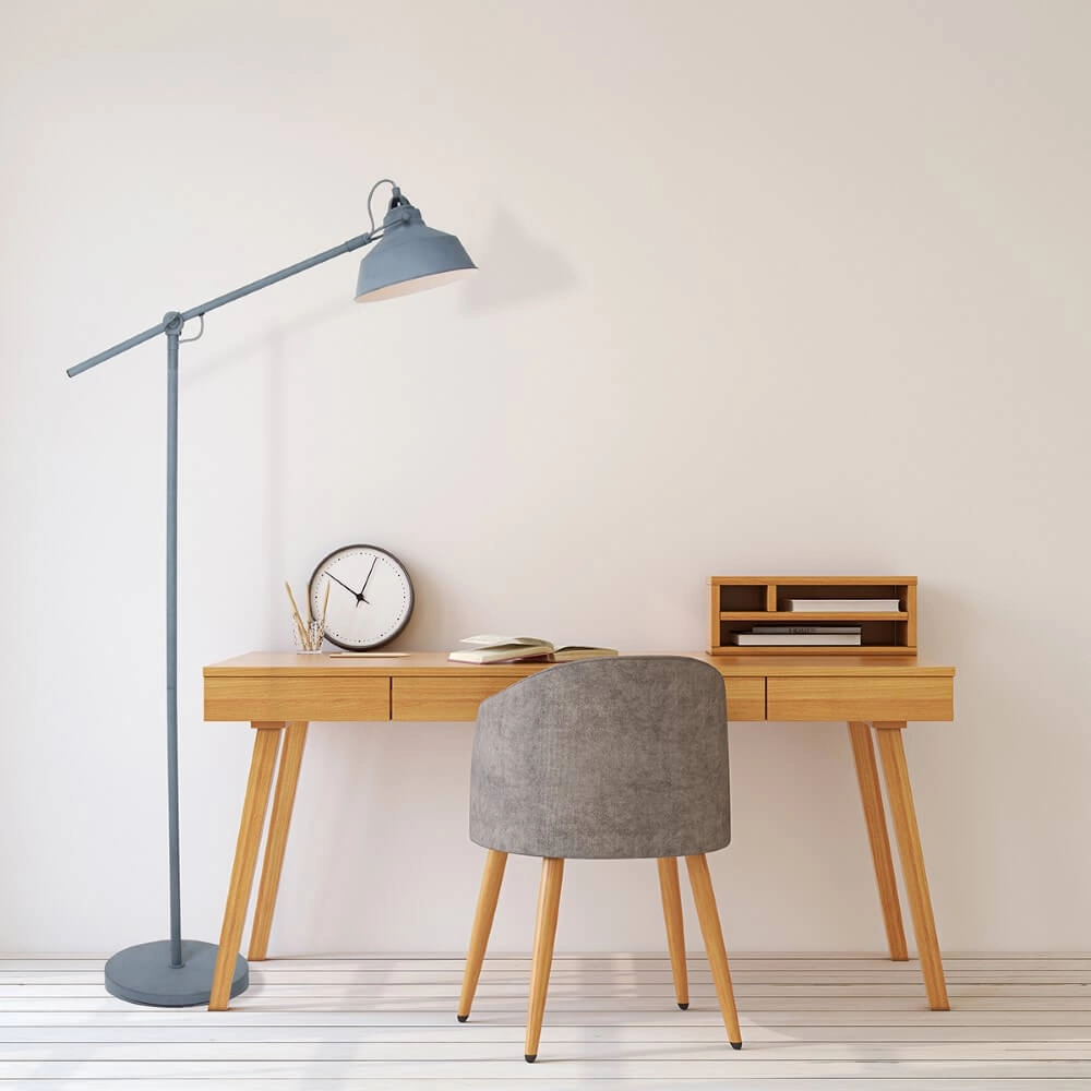 Vintage Reading Lamp Mexlite 130cm grey Steinhauer 8712746122497