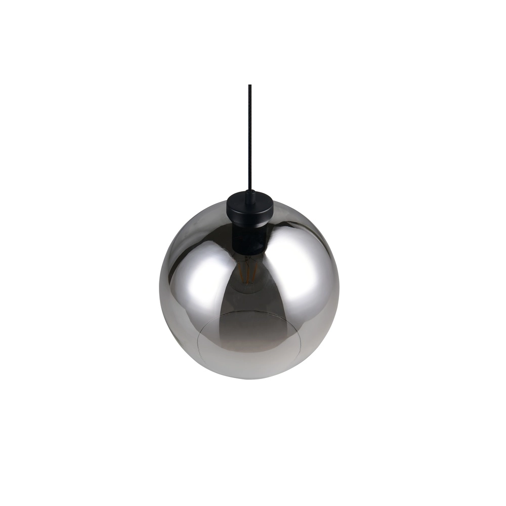 Pendant lamp Liora smoke glass Trio 4017807682366