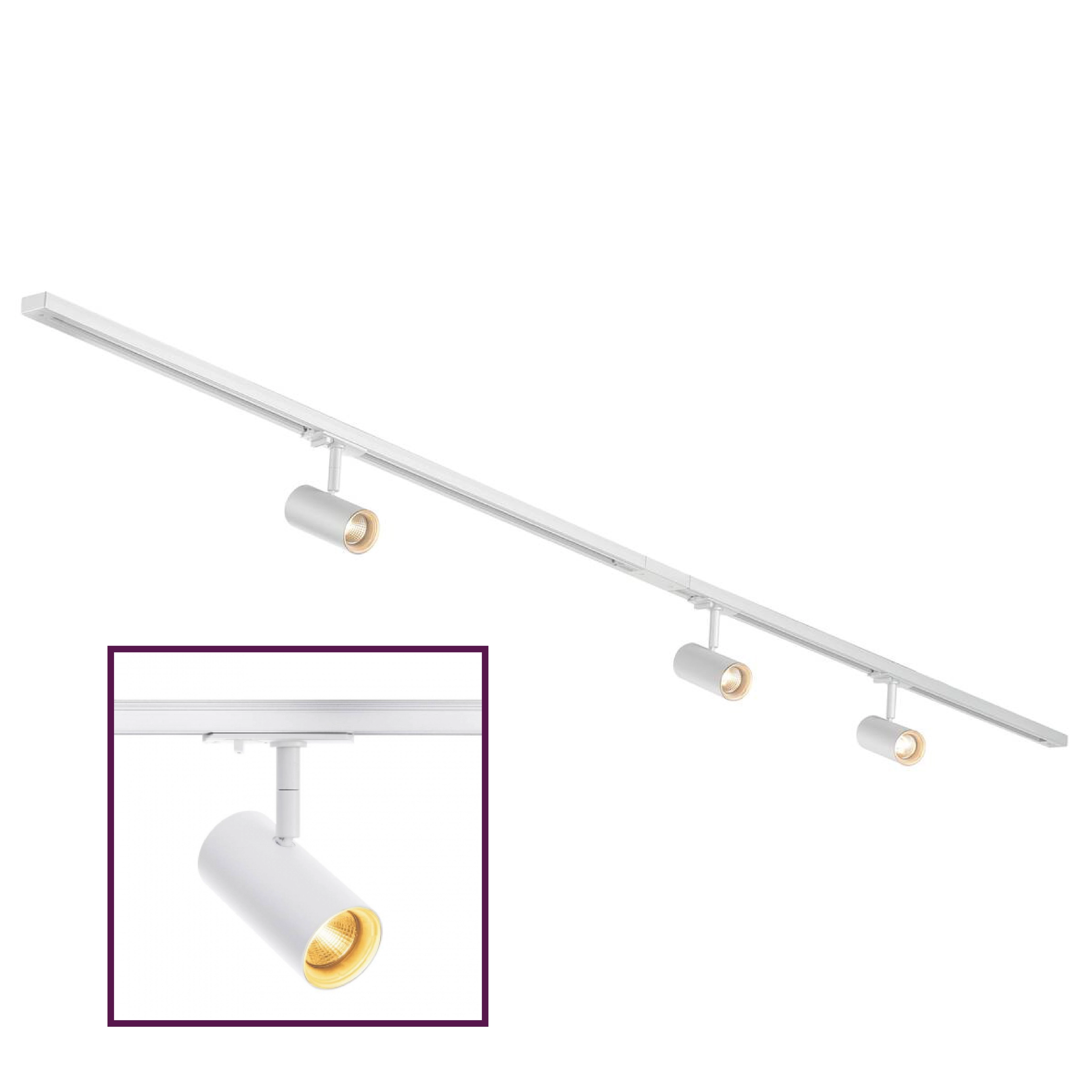 Track lighting set Noblo 1-phase - white - 2700K SLV 4024163288033
