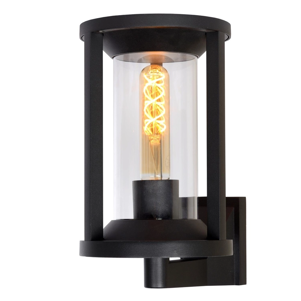 Front door lamp Cadix black IP65 Lucide 5411212151896