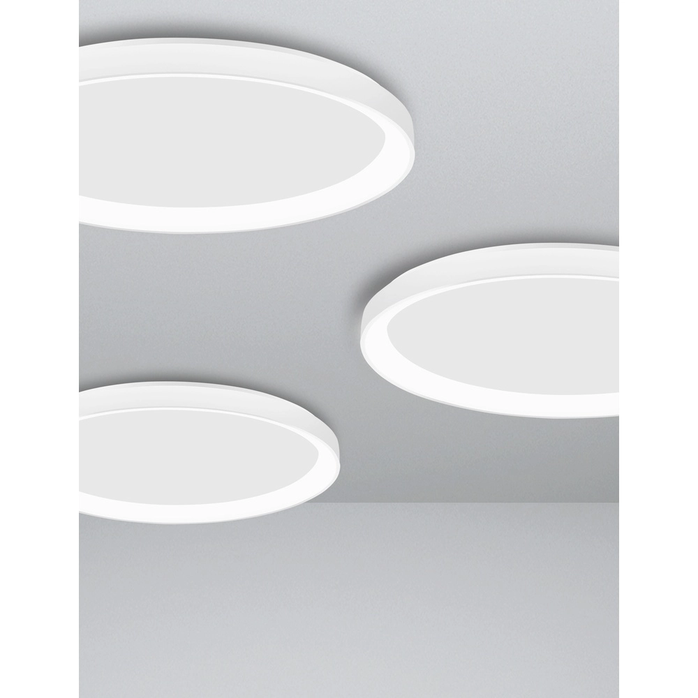 Design ceiling light Pertino Ø 48cm white Lyora 5212017445988
