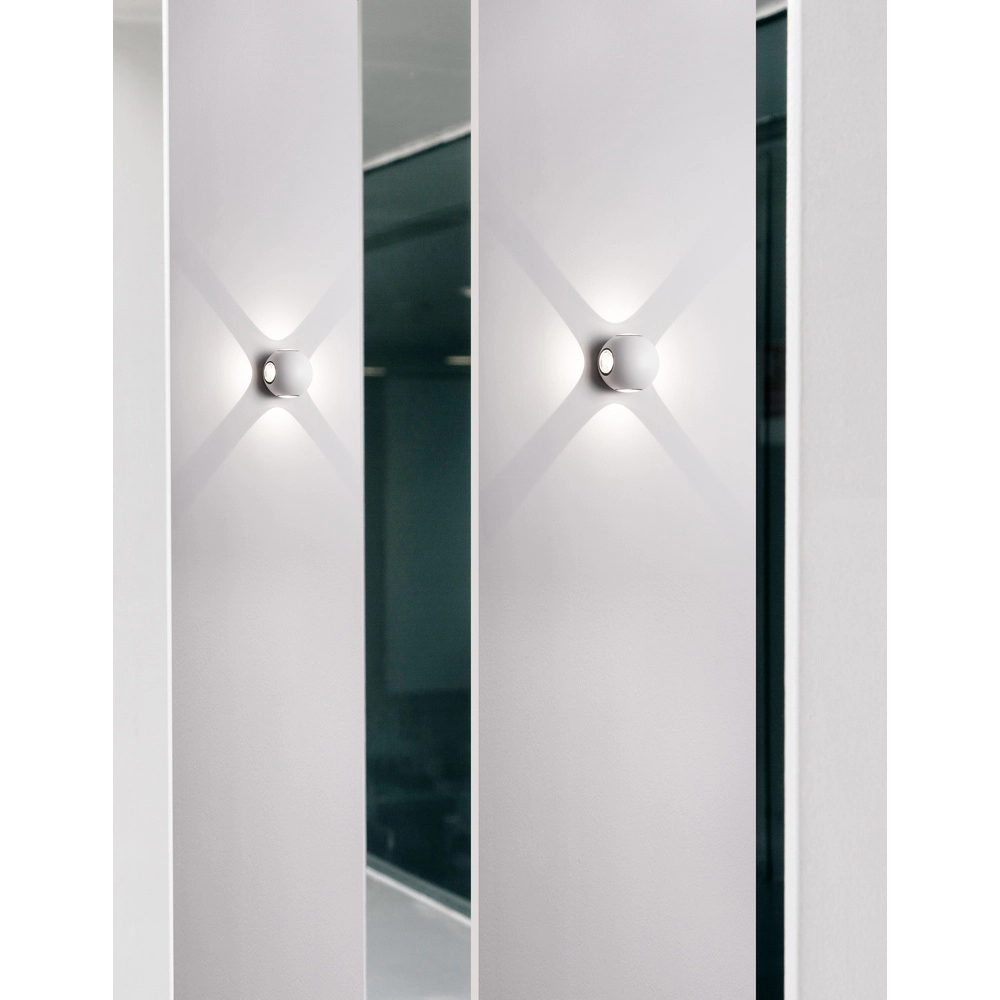 Unique wall lamp Como 4-light white Lyora 5212017412959