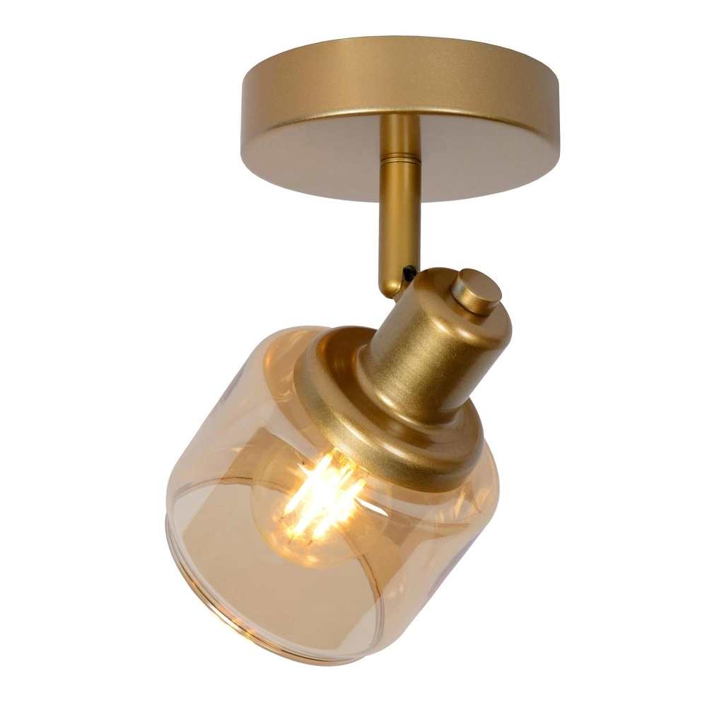 Ceiling lamp Bjorn Single gold Lucide 5411212771209