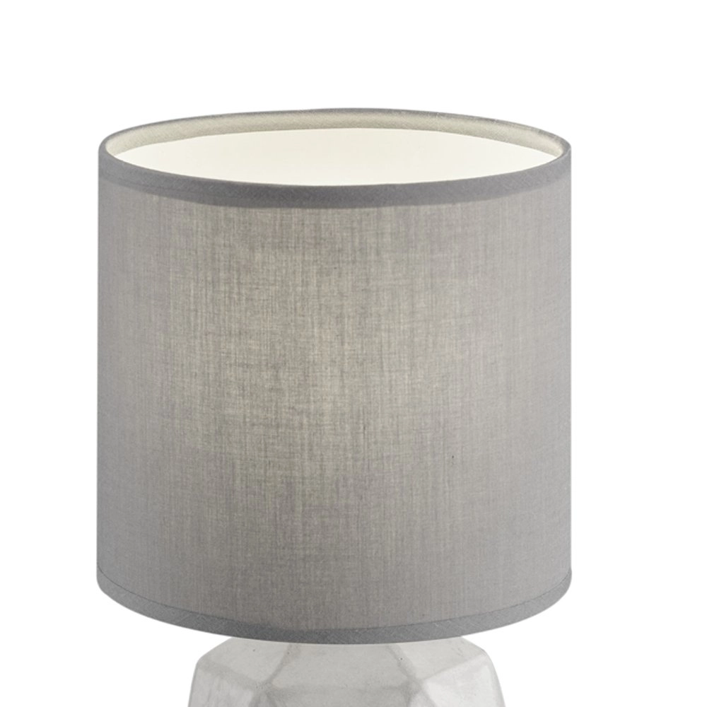 Table lamp Pike 28cm concrete gray with titanium Trio 4017807346879