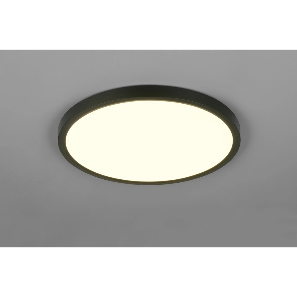 Ceiling light Draco black Ø 40cm Trio 4017807654493
