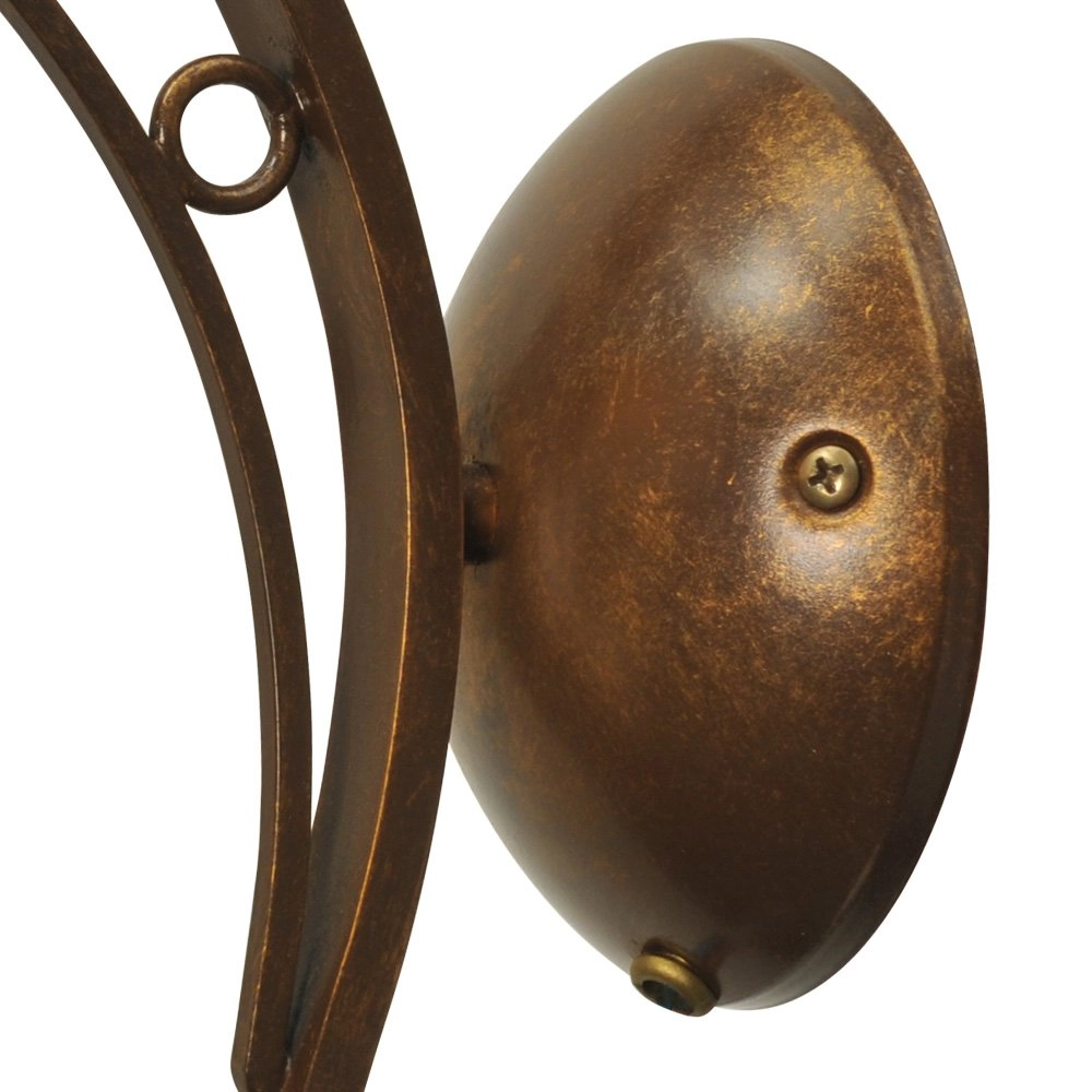 Wall lamp Bolzano 17cm bronze brown Masterlight 8718121011516