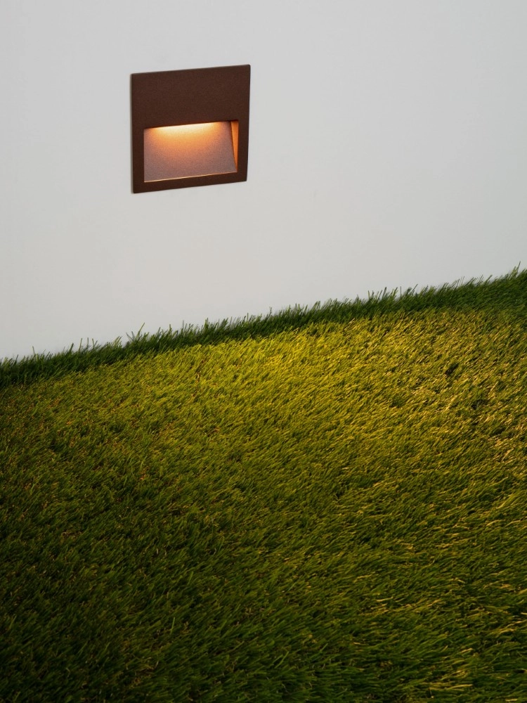 Corten inbouwlamp Til design