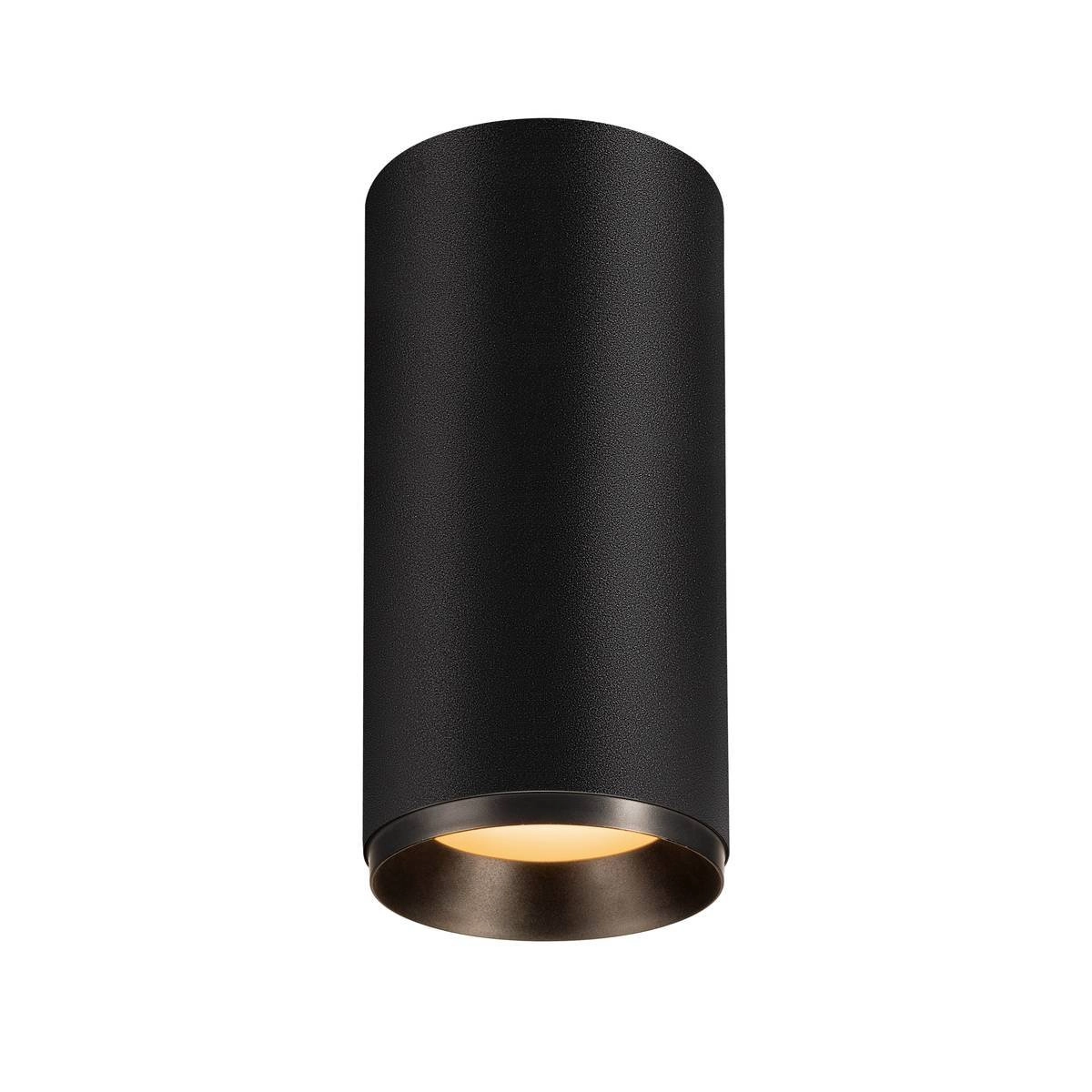 LED spot Numinos Down 28w - 2700K - 10cm black