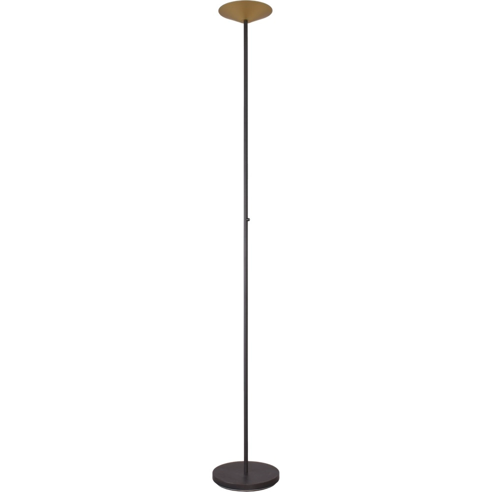 Floor lamp Ceppo black with gold